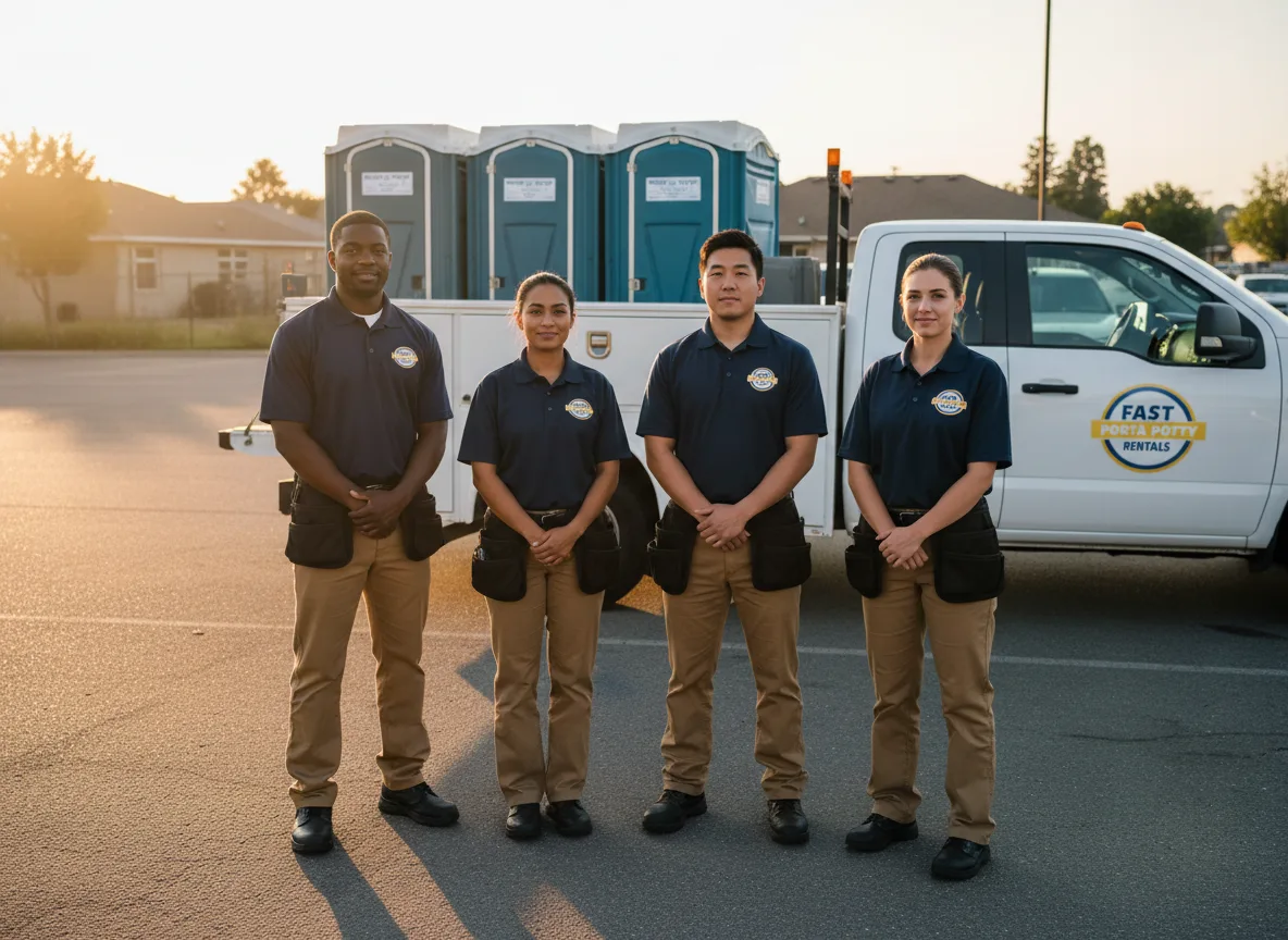 Standard Porta Potty Rentals company in Rhome, TX