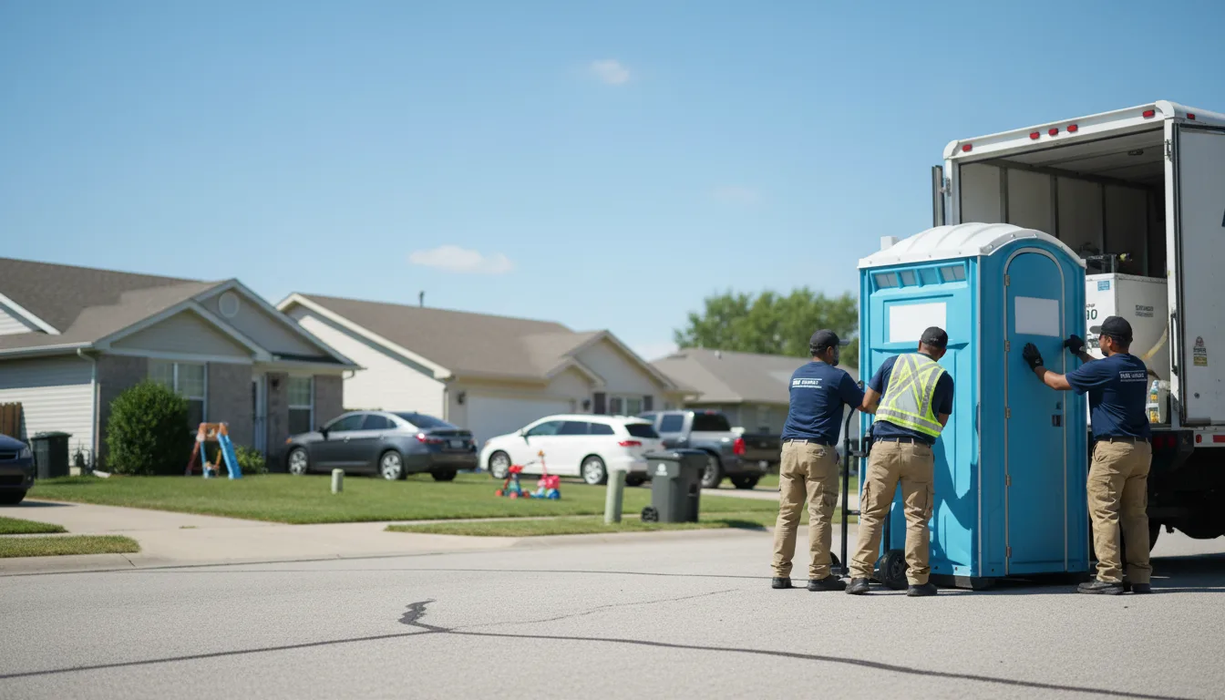 Standard Porta Potty Rentals in Rhome, TX near me